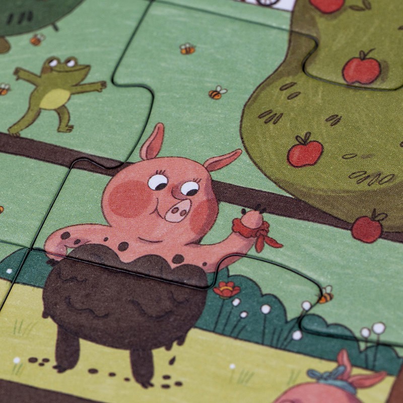 Puzzle y juego de observación